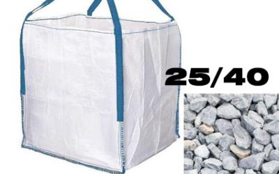 SACA / BIG-BAG DE GRAVA 25/40 (1000 kg)