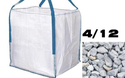 SACA / BIG-BAG DE GUIJILLO / GRIJILLO / GRAVILLA 4/12 (1000 kg)